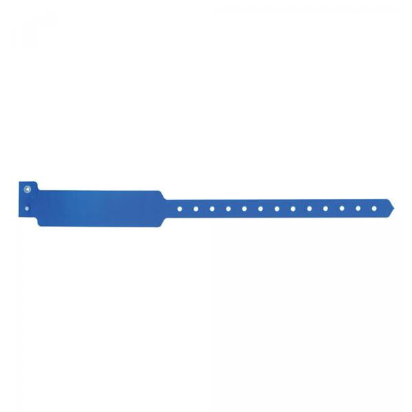 Wristband Identification Sentry SuperBand Polyester Blue Adult 500/Box